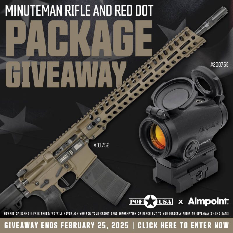 POF Minuteman Rifle 5.56 & Aimpoint Duty RDS Red Dot