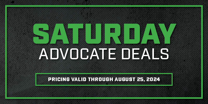 Saturday Advocate Deals August 3rd 2024 | Vance Outdoors