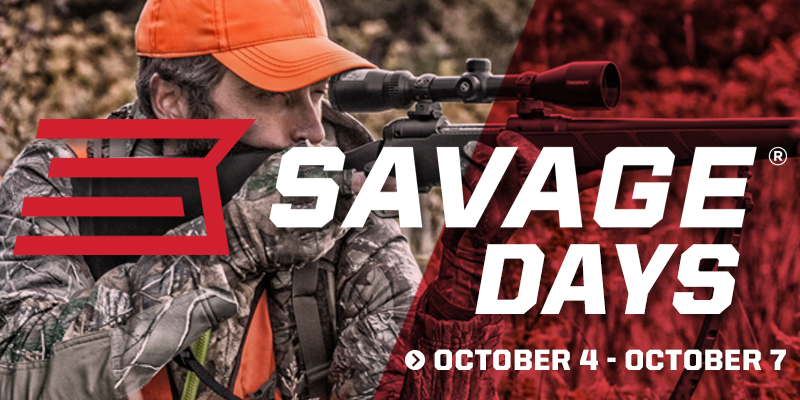 Savage Days Sale | Vance Outdoors