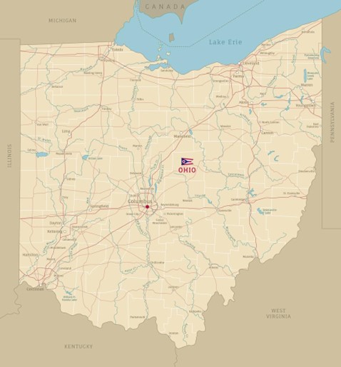 Ohio Map