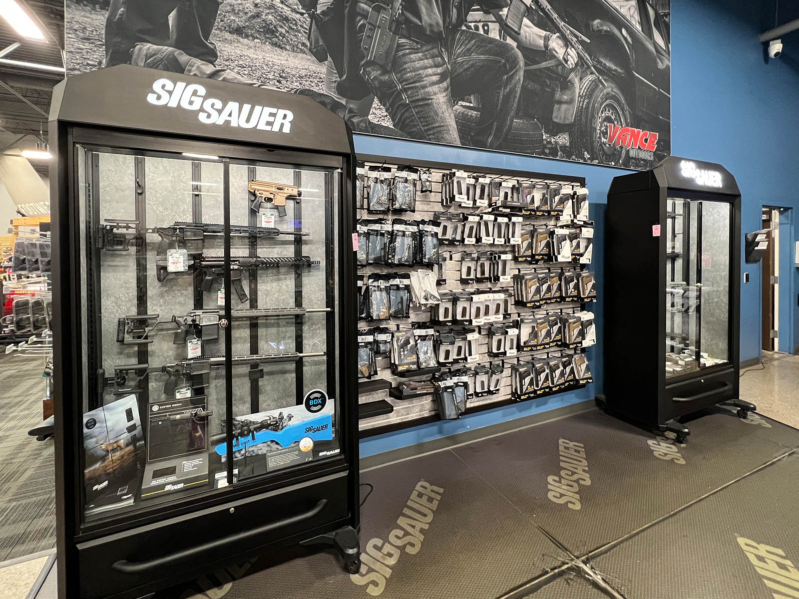 SIG firearms at Vance Outdoors Obetz