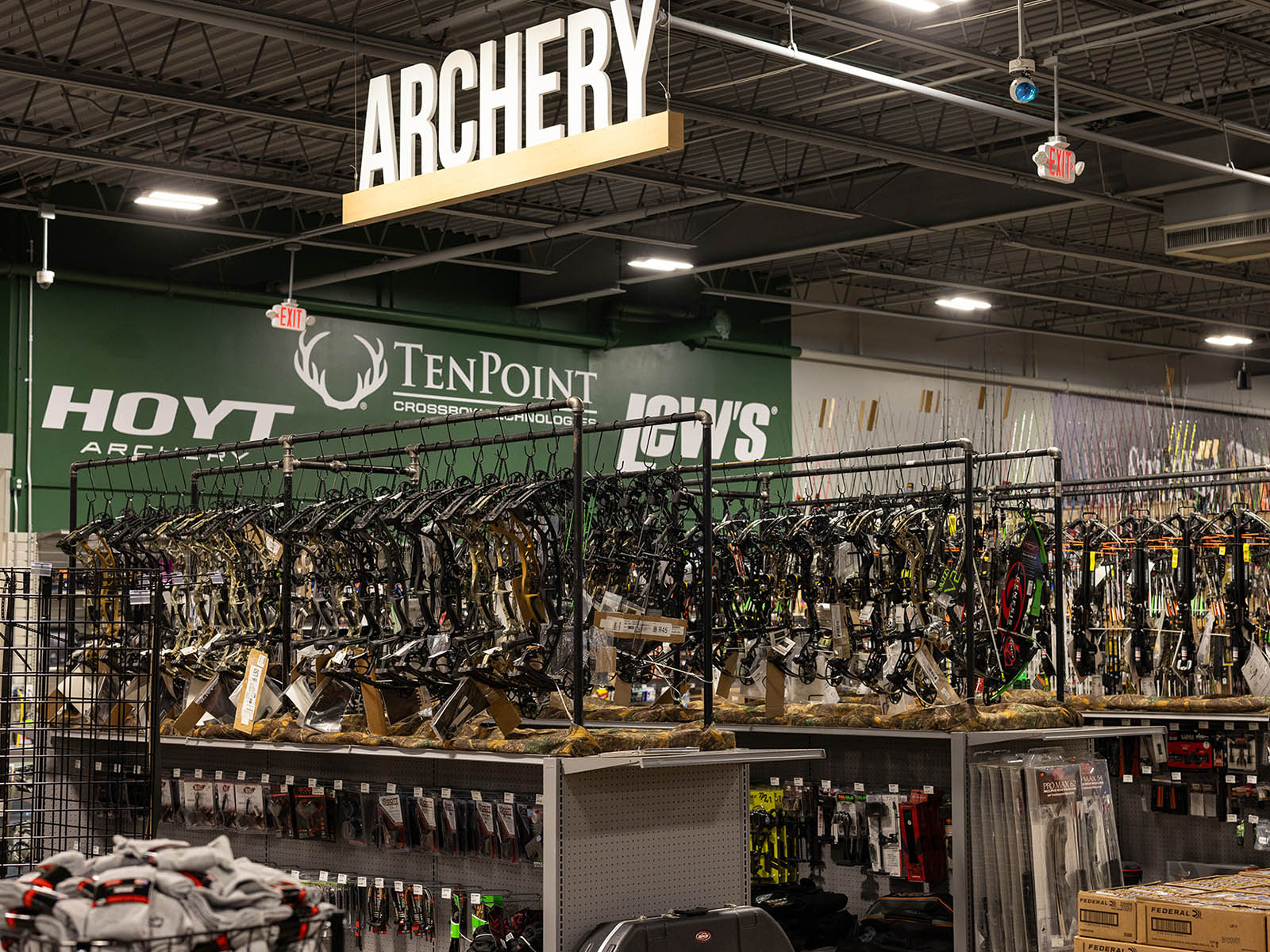 Archery equipment at Vance Outdoors Cincinnati