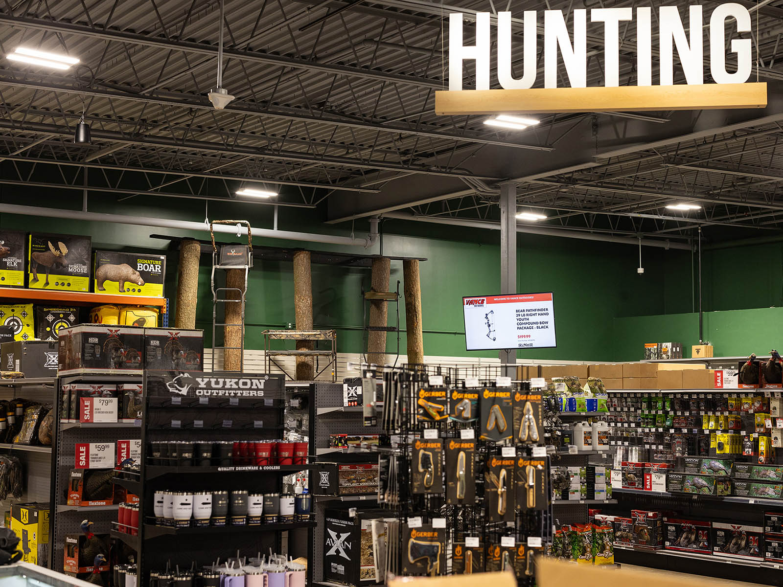 Hunting equipment at Vance Outdoors Cincinnati