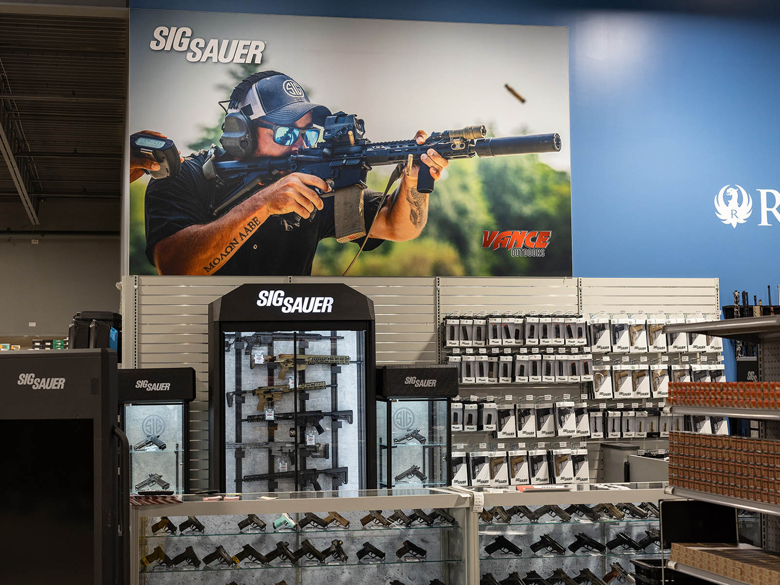 SIG firearms at Vance Outdoors Cincinnati