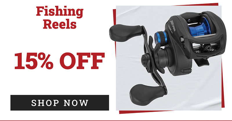 15% Off - Fishing Reels